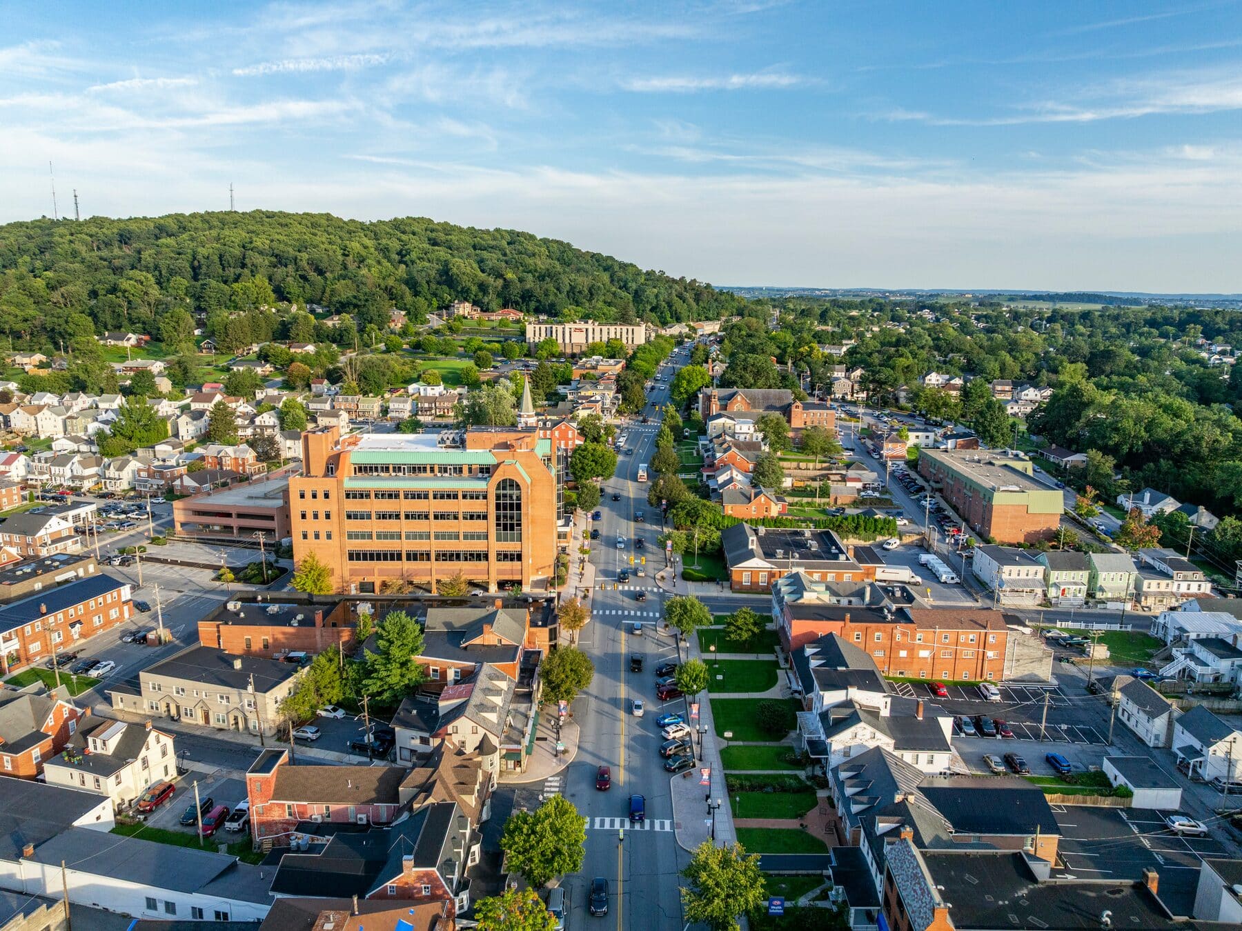 Main Street in Ephrata, Pennsylvania