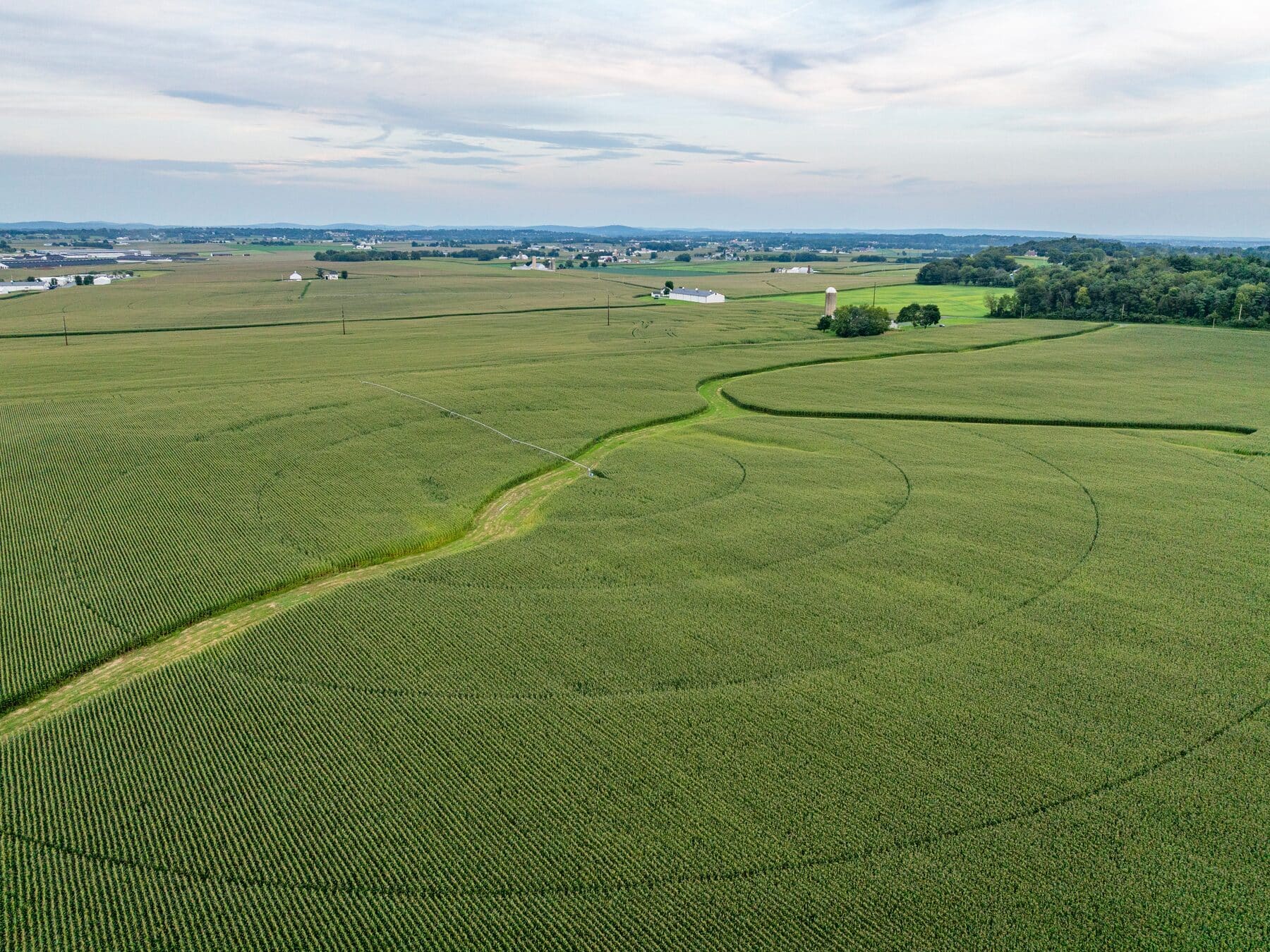 Farmland outside Manheim, Lancaster County, Pennsylvania